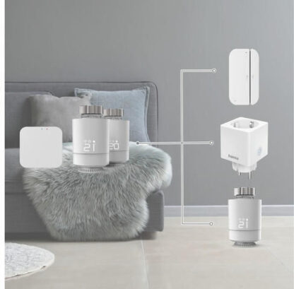 Hama Heizungssteuerung WLAN 2x smartes Thermostat + Zentrale