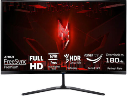 Acer Nitro ED270RS3 VA HDR Curved Gaming Monitor 27" FHD 1920x1080 180Hz με Χρόνο Απόκρισης 1ms GTG