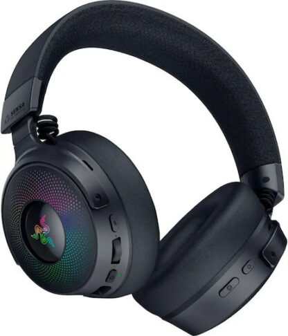 Razer Kraken V4 Pro & Sound Card Ασύρματο Over Ear Gaming Headset με σύνδεση 3.5mm / Bluetooth / USB