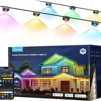 Govee Smart Ταινία LED Backlight T2 Wi-Fi Τηλεόρασης 12V RGB Φως 3.6m με Τροφοδοτικό & WiFi Controller Κωδικός: H605C311