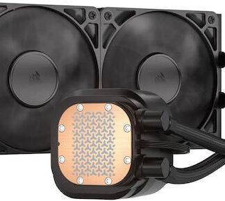 Corsair iCUE LINK TITAN 360 RX LCD Υδρόψυξη Επεξεργαστή Τριπλού Ανεμιστήρα 120mm για Socket AM4/AM5/1700 με RGB Φωτισμό