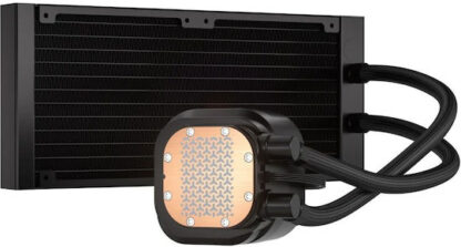 Corsair Nautilus 240 RS Υδρόψυξη Επεξεργαστή Διπλού Ανεμιστήρα 125mm για Socket AM4/AM5/1700
