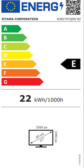 iiyama Monitor ProLite XUB2797QSN-B2 XUB2797QSNB2 (XUB2797QSN-B2) iiyama Monitor ProLite XUB2797QSN-B2 XUB2797QSNB2 (XUB2797QSN-B2)