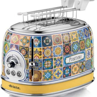 Ariete Positano 0155/0P Φρυγανιέρα 2 Θέσεων 810W Πολύχρωμη Κωδικός: 00C01550PAR0