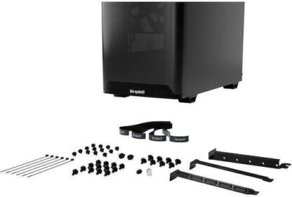 Be Quiet Pure Base 501 Midi Tower Κουτί Υπολογιστή με Πλαϊνό Παράθυρο Airflow Window Black