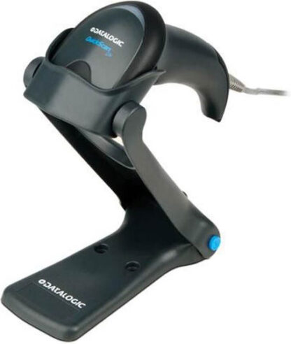Datalogic Scanner Χειρός Ασύρματο με Δυνατότητα Ανάγνωσης 1D Barcodes QD2220-BKK1S
