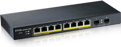Zyxel GS1900-10HP v2 Managed L2 PoE+ Switch με 8 Θύρες Gigabit (1Gbps) Ethernet και 2 SFP Θύρες