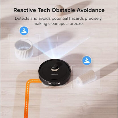 Roborock Q Revo MaxV Σκούπα Ρομπότ για Σκούπισμα & Σφουγγάρισμα με Χαρτογράφηση και Wi-Fi Μαύρη