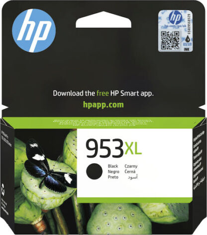 HP 953XL Γνήσιο Μελάνι Εκτυπωτή InkJet Μαύρο (L0S70AE)