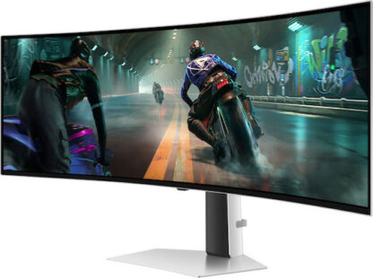Samsung Odyssey G9 G91SD Ultrawide OLED HDR Curved Monitor 49" 5120x1440 144Hz με Χρόνο Απόκρισης 0.03ms GTG