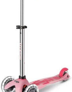 Mini Micro Deluxe Glow LED Plus Icy Lime scooter