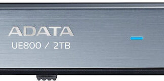 Transcend ESD310S 2TB USB 3.2 SSD Stick με σύνδεση USB-C & USB-A Ασημί