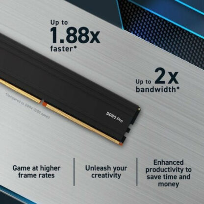 Crucial 64GB DDR5 RAM με 2 Modules (2x32GB) και Ταχύτητα 5600 για Desktop Κωδικός: CP2K32G56C46U5