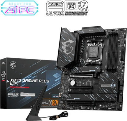 MSI X870 GAMING PLUS WIFI Motherboard ATX με AMD AM5 Socket