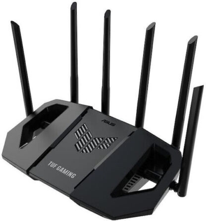 Asus TUF Gaming BE6500 Ασύρματο Router Wi‑Fi 7 με 4 Θύρες Ethernet