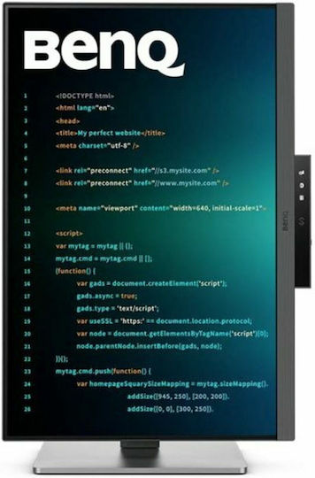 BenQ RD280U Ergo Stand IPS Monitor 28.2" QHD 2560x1600 με Χρόνο Απόκρισης 5ms GTG BenQ RD280U Ergo Stand IPS Monitor 28.2" QHD 2560x1600 με Χρόνο Απόκρισης 5ms GTG