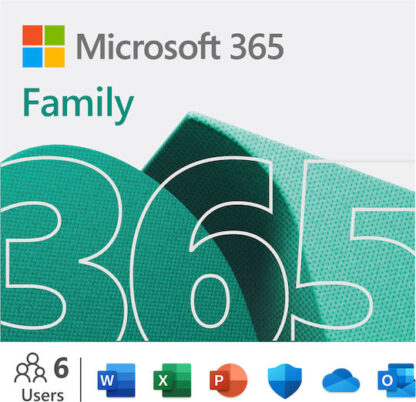 Microsoft Office 365 Αγγλικά συμβατό με Mac/Windows για 6 Χρήστες και 1 Έτος χρήσης