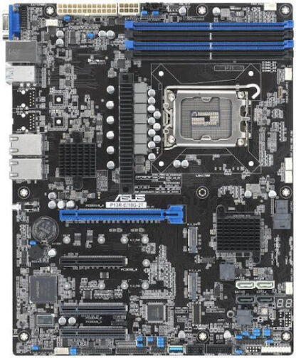 Płyta główna Asus P13R-E/10G-2T 1x LGA1700 Intel Xeon E-24XX C266 (4xDIMM  8x SATA  2xM.2  2x10GbE  ASMB11-iKVM  ATX)
