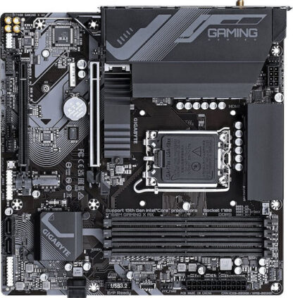 Gigabyte B760M Gaming X AX Wi-Fi Motherboard Micro ATX με Intel 1700 Socket