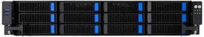 Platforma ASRock Rack (1U) AMD Epyc 9004 (4xLFF  4XSFF  2x10GbE  Red. PSU  IPMI)