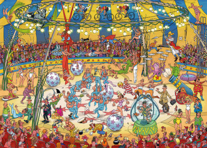 Jumbo Jan van Haasteren Acrobat Circus Zirkus-Akrobatik ZirkusAkrobatik 1000 Teile (19089)