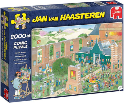 Jumbo Jan van Haasteren Der Kunstmarkt 2000 Teile Puzzle (20023)