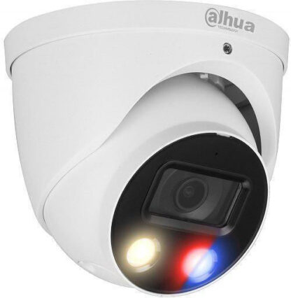 Dahua IPC-HDW3849H-AS-PV-0280B-S5 IP Κάμερα Παρακολούθησης 4K Αδιάβροχη με Αμφίδρομη Επικοινωνία και Φακό 2.8mm