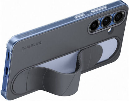 Samsung Standing Grip Back Cover Σιλικόνης Μαύρο (SAMSUNG S25) Κωδικός: EF-GS931CBEGWW