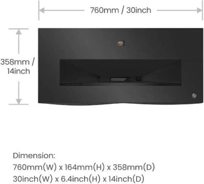 BenQ V5010i Projector DLP 4K Ultra HD Laser με Wi-Fi και Ενσωματωμένα Ηχεία