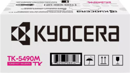 Kyocera TK-5490M Γνήσιο Toner Laser Εκτυπωτή Ματζέντα (1T0C22BNL1)