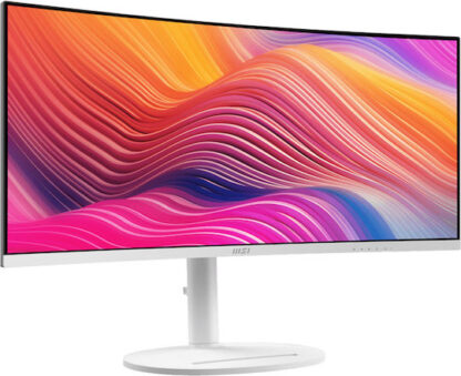 MSI Modern MD342CQPW Ultrawide VA HDR Monitor 34" QHD 3440x1440 με Χρόνο Απόκρισης 4ms GTG