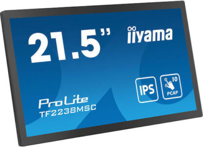 Iiyama TF2238MSC-B1 Public Display IPS Full HD 21.5" με Οθόνη Αφής