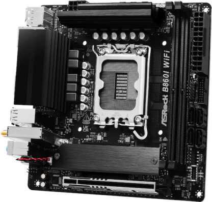 ASRock B860I WiFi Motherboard Mini ITX με Intel 1851 Socket