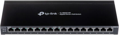 TP-LINK TL-SG2016P v1 Managed L2 PoE+ Switch με 16 Θύρες Ethernet