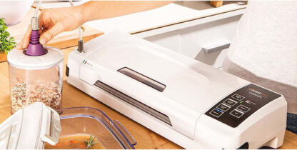 Vacuum Sealer Magic Vac Champion Dry Wet Sealing White