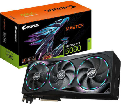 Gigabyte GeForce RTX 5080 AORUS MASTER 16GB (GV-N5080AORUS M-16GD)