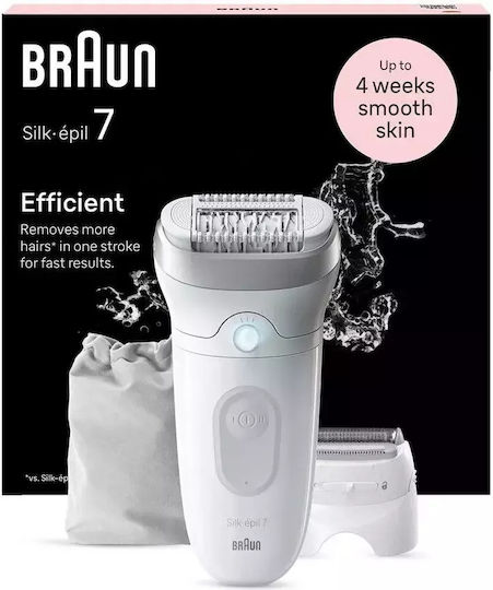Braun Braun Silk-Epil 7 Αποτριχωτική Μηχανή Epilator για Σώμα & Μπικίνι SE7041 Braun Braun Silk-Epil 7 Αποτριχωτική Μηχανή Epilator για Σώμα & Μπικίνι SE7041