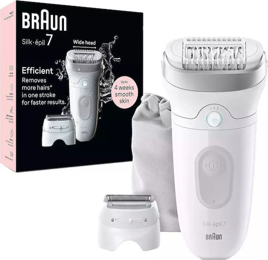 Braun Braun Silk-Epil 7 Αποτριχωτική Μηχανή Epilator για Σώμα & Μπικίνι SE7041 Braun Braun Silk-Epil 7 Αποτριχωτική Μηχανή Epilator για Σώμα & Μπικίνι SE7041