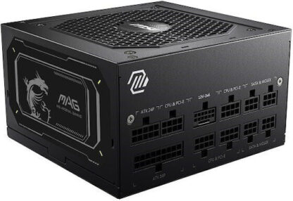 MSI MAG A850GL PCIE5 II 850W Μαύρο Τροφοδοτικό Υπολογιστή Full Modular 80 Plus Gold