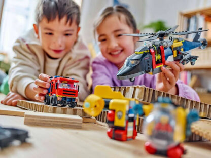 Lego City Helicopter, Fire Engine & Submarine για 7+ Ετών 874τμχ Κωδικός: 60462