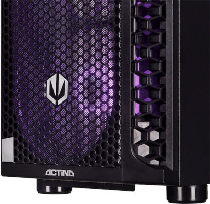 Actina 5901443385370 PC Intel® Core™ i5 i5-14400F 32 GB DDR5-SDRAM 1 TB SSD NVIDIA GeForce RTX 4060 Windows 11 Home Midi Tower Black