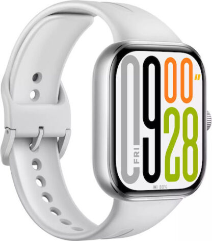 Xiaomi Redmi Watch 5 Aluminium 48mm Αδιάβροχο με Παλμογράφο (Silver Gray)