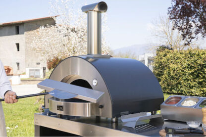 Alfa Forni Kit Hybrid 1 Pizza (Moderno) Steel