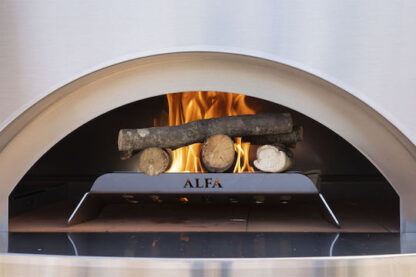 Alfa Forni Kit Hybrid 1 Pizza (Moderno) Steel