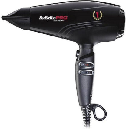 Babyliss Pro Rapido 7000IE Ionic Επαγγελματικό Πιστολάκι Μαλλιών 2200W