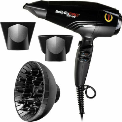 Babyliss Pro Rapido 7000IE Ionic Επαγγελματικό Πιστολάκι Μαλλιών 2200W
