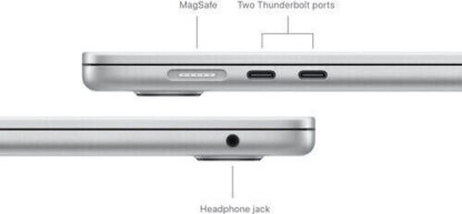 Apple MacBook Air 15.3" (2024) Retina Display (M3-8-core/16GB/512GB SSD) Silver (IT Keyboard)