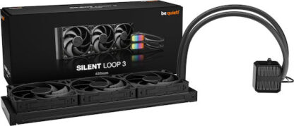 Be Quiet SILENT LOOP 3 Υδρόψυξη Επεξεργαστή Τριπλού Ανεμιστήρα 140mm για Socket AM4/AM5/1700/1200 με ARGB Φωτισμό