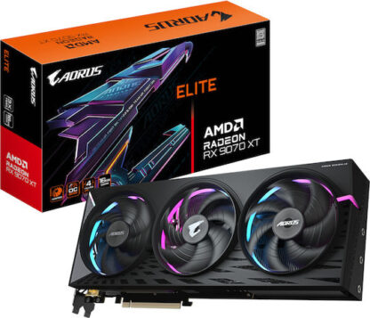 Graphics card Gigabyte Radeon RX 9070 XT AORUS ELITE 16GB (GV-R9070XTAORUS E-16GD)