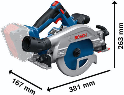 Bosch GKS 18V-57-2 Δισκοπρίονο Brushless Solo